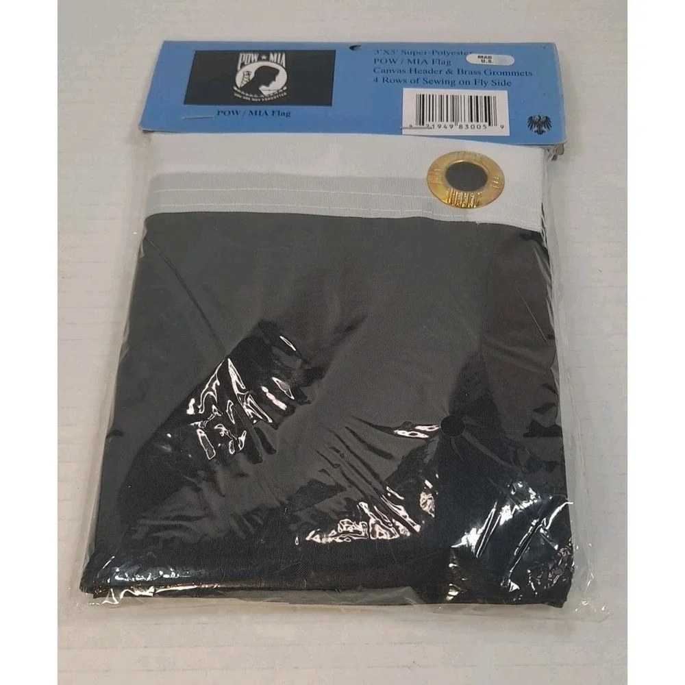 POW MIA POW☆MIA You Are Not Forgotten Flag 3x5 Super Polyester Canvas & Grommets